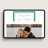 "Archer" - Wedding Website in Racing Green by Kelly Watkins - Desktop Design