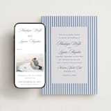 "Catamaran" - Wedding Website in Pacific Blue by Morgan Kendall - Match Your Stationery