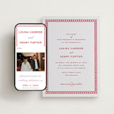 "Larkin" - Wedding Website in Rose by Megan Davis - Match Your Stationery