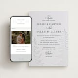 "Evergreen" - Wedding Website in Stone by Teju Reval - Match Your Stationery