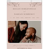 "Delicate monogram" - Wedding Website in Blush by Lucrecia Caporale - Mobile Layout