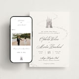 "Disney's Cinderella Castle" - Wedding Website in Magic by Kelly Schmidt - Match Your Stationery