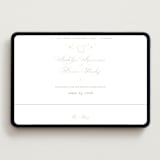 "Disney's Minimal Mickey Mouse" - Wedding Website in Celebration by Jennifer Postorino - Desktop Design