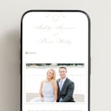 "Disney's Minimal Mickey Mouse" - Wedding Website in Celebration by Jennifer Postorino - Mobile Layout