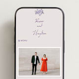 "tablescape drawing" - Wedding Website in Hydrangea by Cass Loh - Mobile Layout