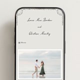 "Puglia" - Wedding Website in Rock by Pati Cascino - Mobile Layout