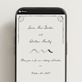 "Puglia" - Wedding Website in Rock by Pati Cascino - Mobile Layout