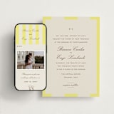 "Campania" - Wedding Website in Limone by Megan Davis - Match Your Stationery