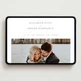"Bevel" - Wedding Website in Moss by Megan Davis - Desktop Design