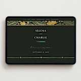 "Embellished" - Wedding Website in Buttercup by Jen Owens - Desktop Design