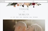 "Boho Chic" - Wedding Website in Moonstone by Cass Loh - Desktop Design