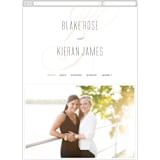 "Today & Always" - Wedding Website in Peach by Stacey Meacham - Guest Management