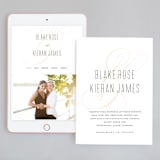 "Today & Always" - Wedding Website in Peach by Stacey Meacham - Match Your Stationery