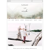 "Sweet Setting" - Wedding Website in Carnation by Lindsay Megahed - Guest Management