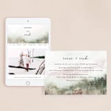 "Sweet Setting" - Wedding Website in Carnation by Lindsay Megahed - Match Your Stationery