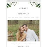 "Paradise" - Wedding Website in Forest by Oma N. Ramkhelawan - Guest Management