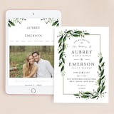 "Paradise" - Wedding Website in Forest by Oma N. Ramkhelawan - Match Your Stationery