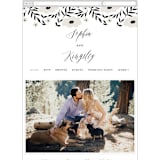 "Nothing Compares To You" - Wedding Website in Cream by Design Lotus - Mobile Layout