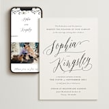 "Nothing Compares To You" - Wedding Website in Cream by Design Lotus - Match Your Stationery