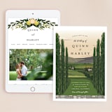 "Amore" - Wedding Website in Sunset by Susan Moyal - Match Your Stationery