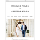 "Confection" - Wedding Website in Cloud by Jill Means - Guest Management