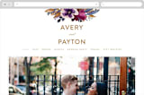 "Fall romance" - Wedding Website in Jewelled by Creo Study - Desktop Design