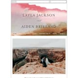 "Sedona" - Wedding Website in Desert Sands by Itsy Belle Studio - Guest Management