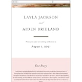 "Sedona" - Wedding Website in Desert Sands by Itsy Belle Studio - Mobile Layout
