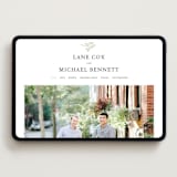 "Sense and Sensibility" - Wedding Website in Cloud by Design Lotus - Desktop Design