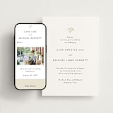 "Sense and Sensibility" - Wedding Website in Cloud by Design Lotus - Match Your Stationery