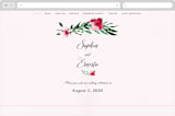 "Garden Party Joy" - Wedding Website in Blush by frances mathys - Desktop Design