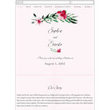 "Garden Party Joy" - Wedding Website in Blush by frances mathys - Mobile Layout