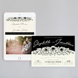 "Apeiron" - Wedding Website in Ebony by GeekInk Design - Match Your Stationery