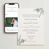 "Fresh Sage" - Wedding Website in Olive by Christie Kelly - Match Your Stationery