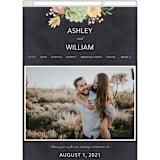 "botanica" - Wedding Website in Midnight by Griffinbell Paper Co. - Mobile Layout