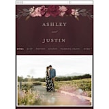 "Verdigris" - Wedding Website in Rose by Susan Moyal - Guest Management