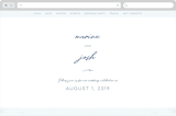 "Marine" - Wedding Website in Wave by kelli hall - Desktop Design