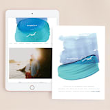 "Marine" - Wedding Website in Wave by kelli hall - Match Your Stationery