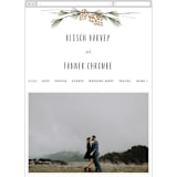 "Rustic Wedding" - Wedding Website in Pine by Susan Brown - Guest Management