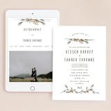 "Rustic Wedding" - Wedding Website in Pine by Susan Brown - Match Your Stationery