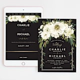 "Garden Blooms" - Wedding Website in Ivory by Susan Moyal - Match Your Stationery