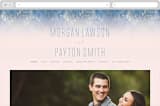 "Midsummer Night" - Wedding Website in Rose And Serenity by Kaydi Bishop - Desktop Design