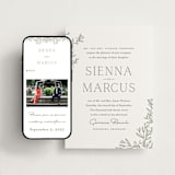 "Beauty of Nature" - Wedding Website in Moss by Oscar and Emma - Karly Depew - Match Your Stationery