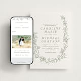 "Magnolia" - Wedding Website in Moss by Camille Robinson - Match Your Stationery