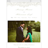"Extravagant" - Wedding Website in Natural by Jessie Steury - Mobile Layout
