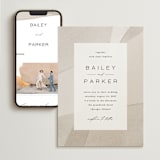 "Gossamer" - Wedding Website in Sandstone by Kate Ahn - Match Your Stationery