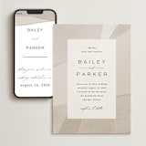 "Gossamer" - Wedding Website in Sandstone by Kate Ahn - Match Your Stationery