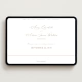 "Avery" - Wedding Website in Dusty Pink by Jennifer Postorino - Desktop Design