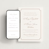 "Avery" - Wedding Website in Dusty Pink by Jennifer Postorino - Match Your Stationery