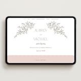 "Cottonwood" - Wedding Website in Ravello by Anne Ciotola - Desktop Design